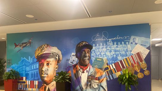 Powerful First Impression: Honoring the Tuskegee Airmen at Boston Logan International Airport (Live in Massachusetts )